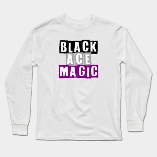 Black Ace Magic Long Sleeve T-Shirt